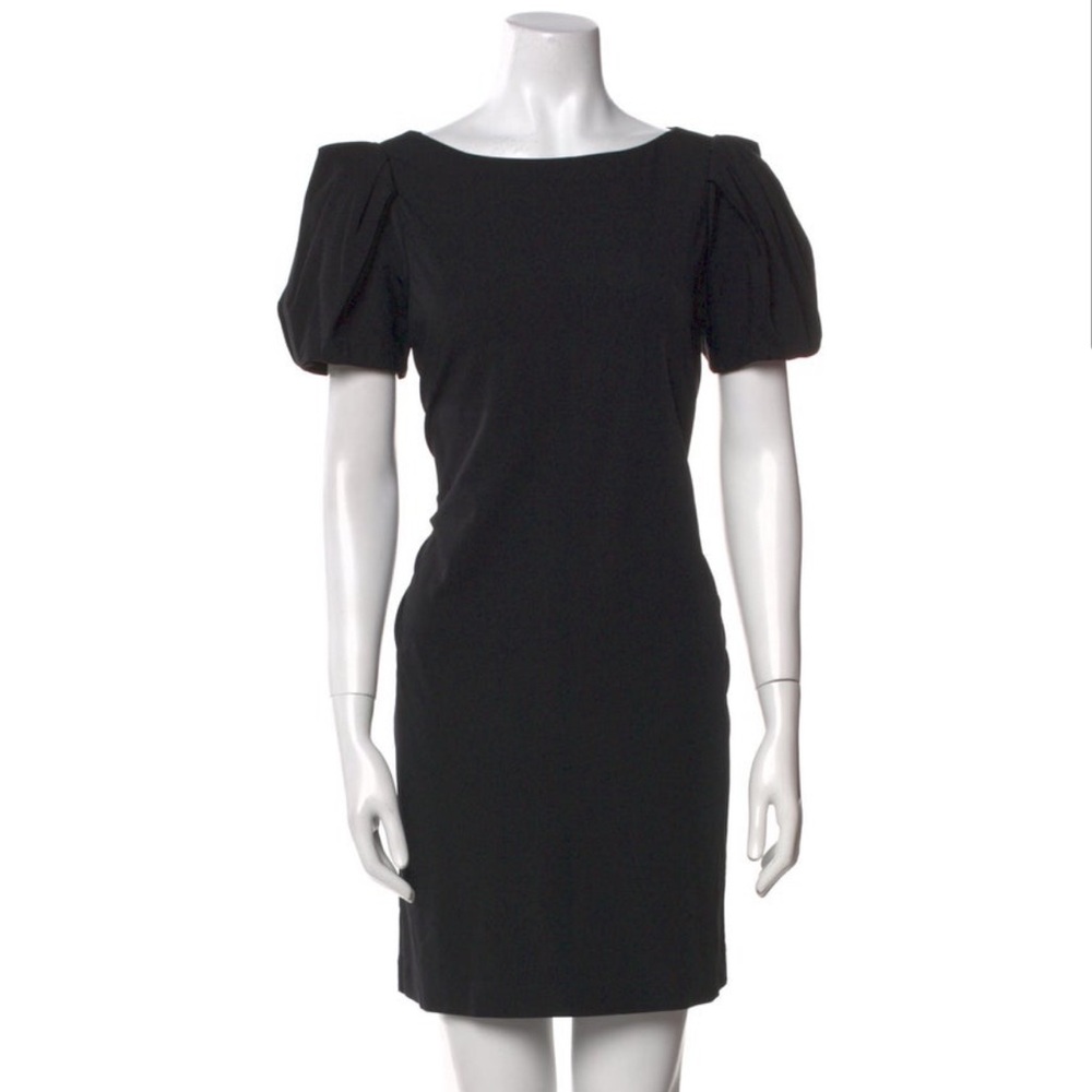 Diane von Furstenberg Black Shift Dress